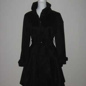 SAMUEL DONG Black Poly Full Zip "Stretch" Jacket